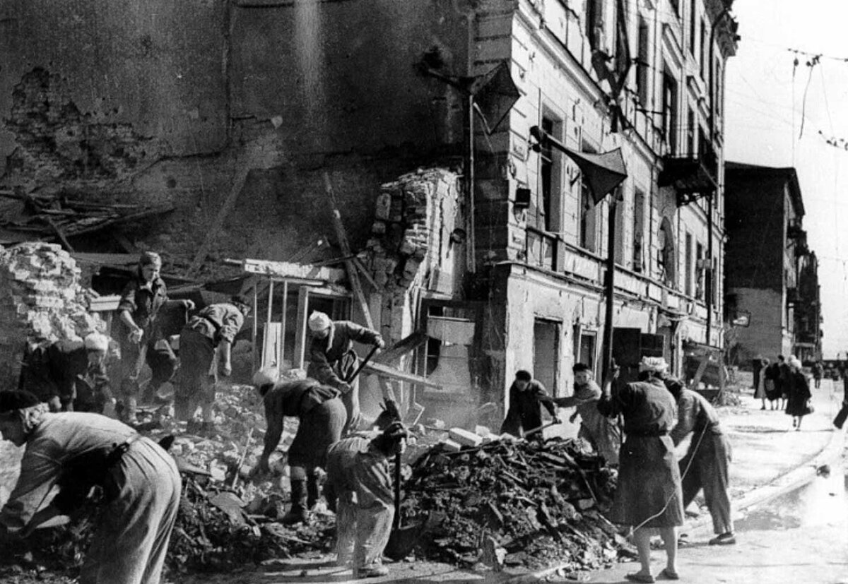 Блокадный Ленинград. Фото из открытых источников