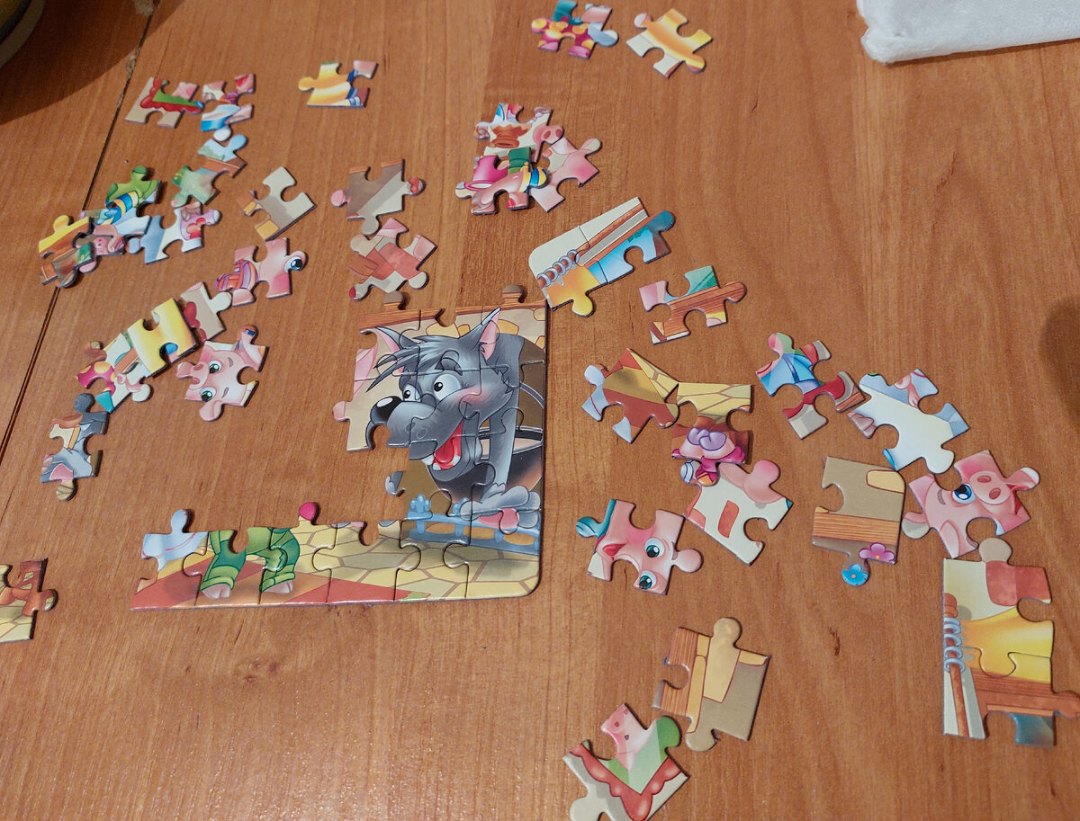 Пазлы-это чудо! Фото автора