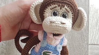 Одежда для обезьянки (комбинезон и рубашка)