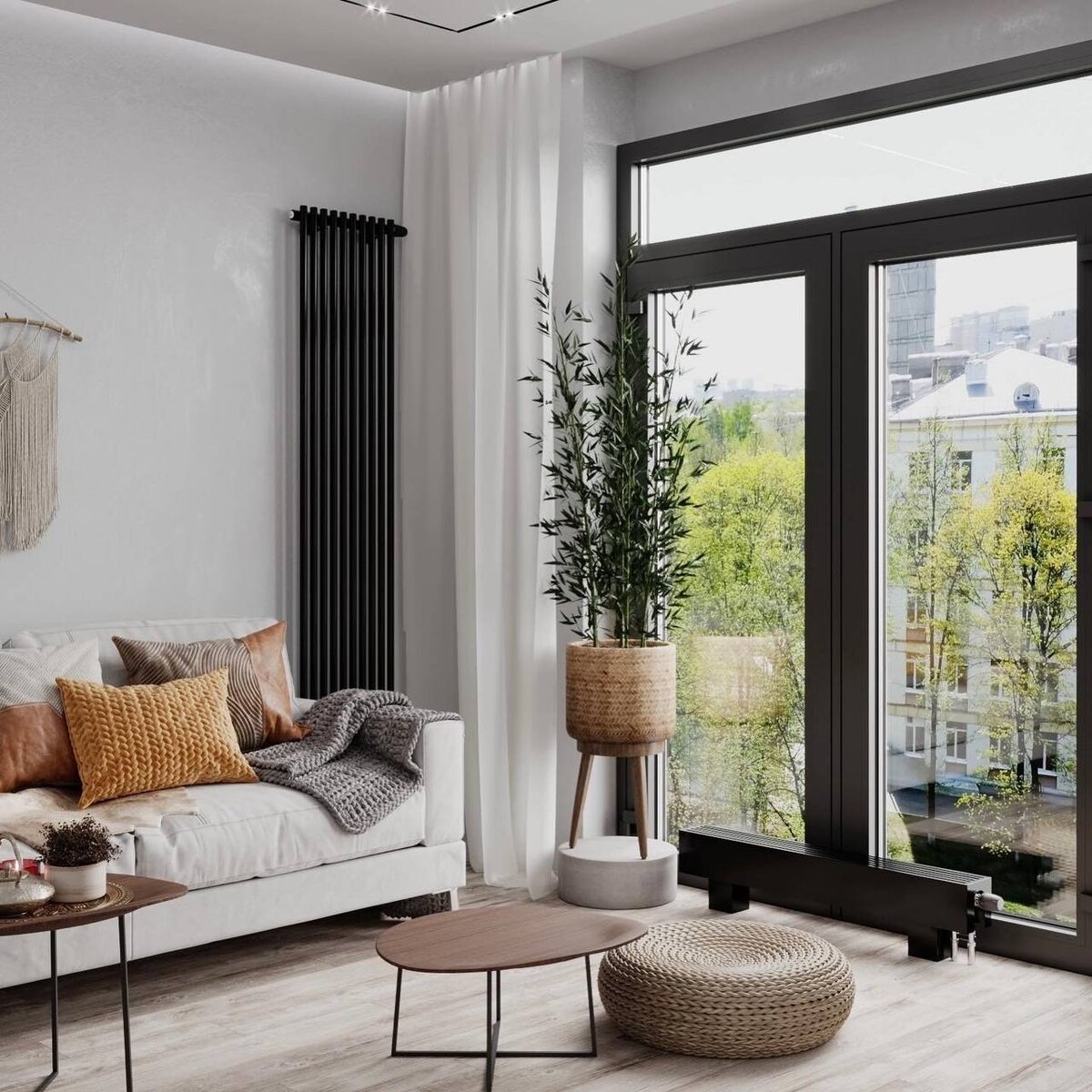 Радиатор отопления в интерьере