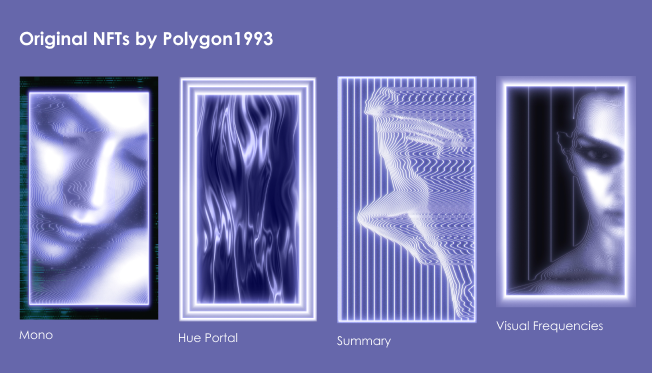 Оригинальные NFTs от художника Polygon1993