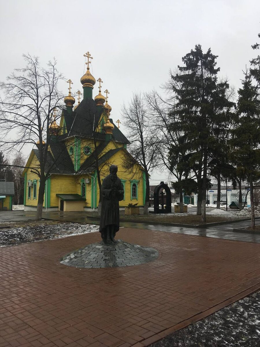 Скульптура Андрея Блаженного