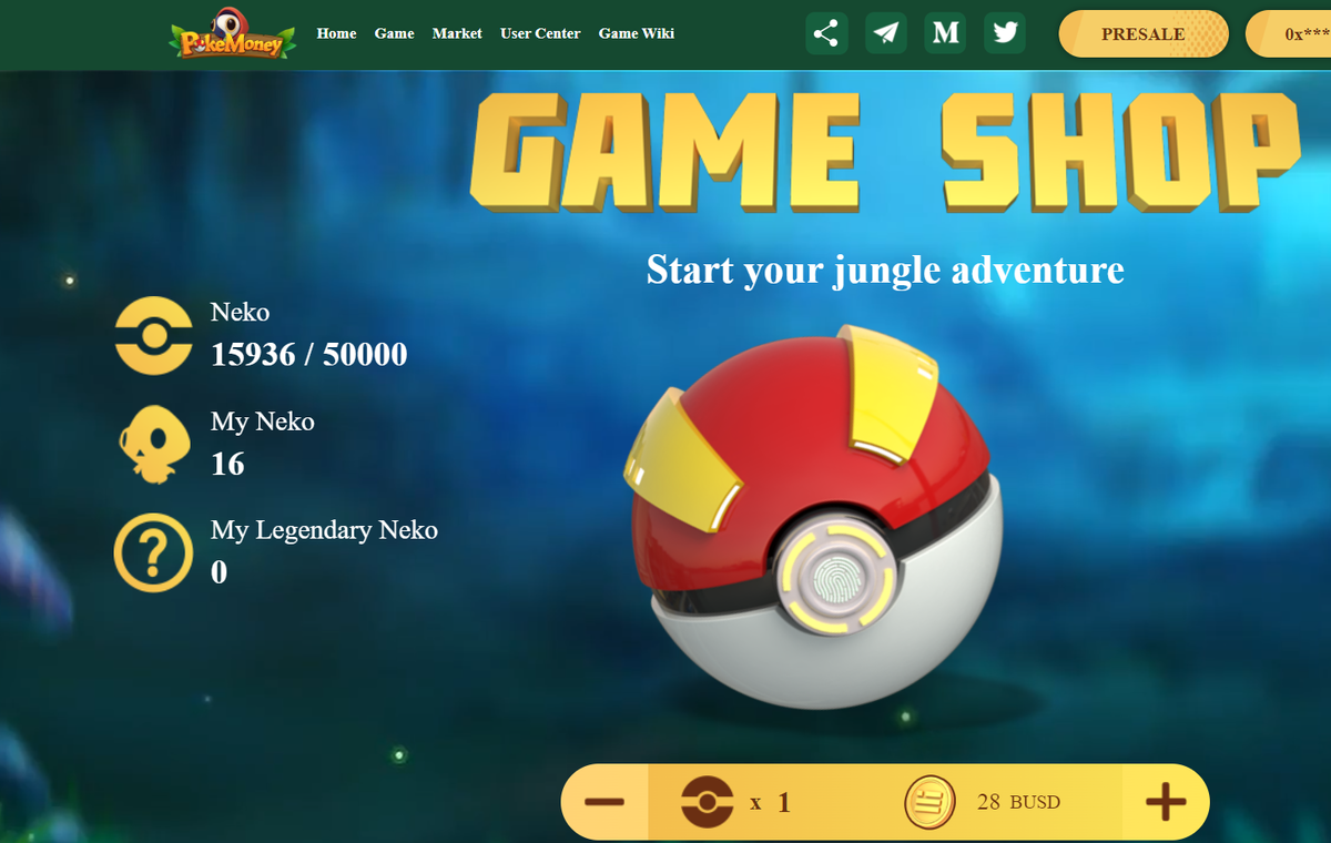 Скрин игры pokemoney.info