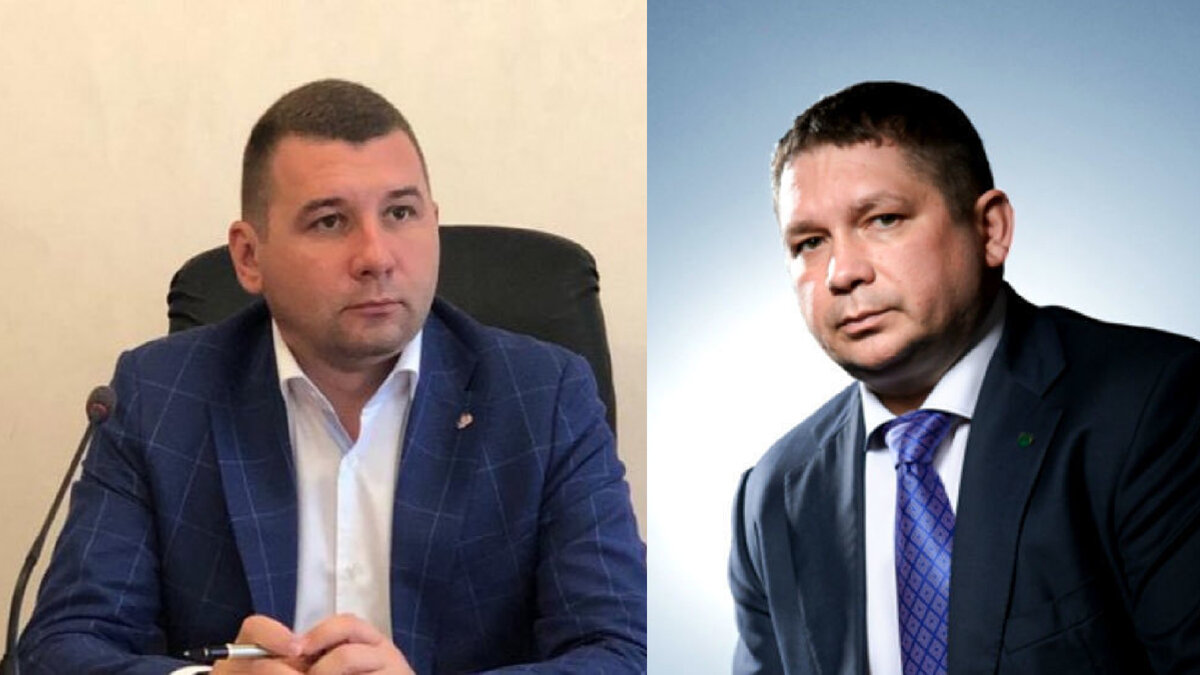 Два бывших товарища, коллеги и подельники - Алексей Когарлыцкий и Александр Золотарев. Авторский коллаж.