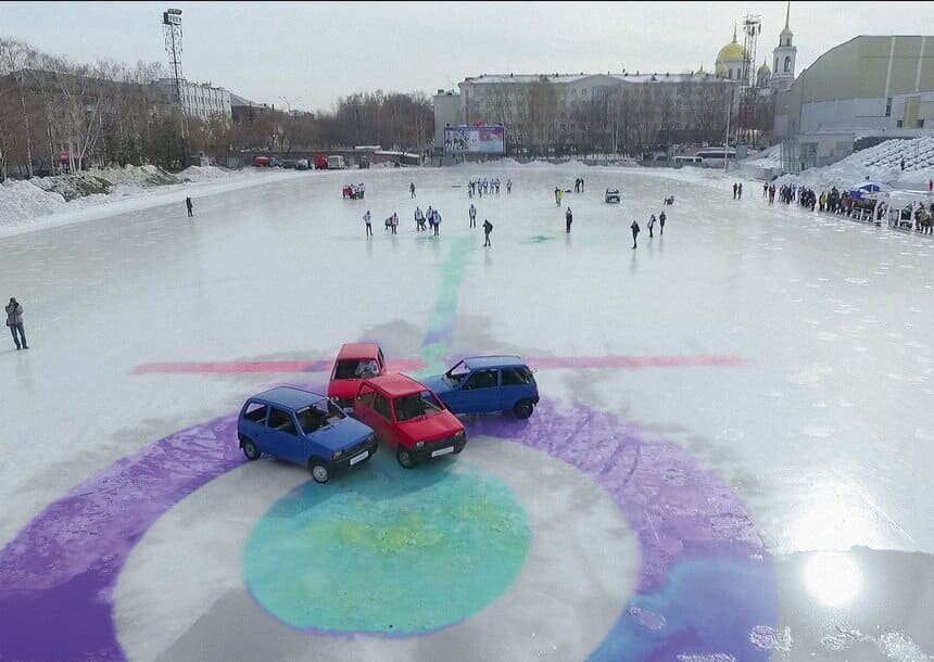 Подводный хоккей автокёрлинг