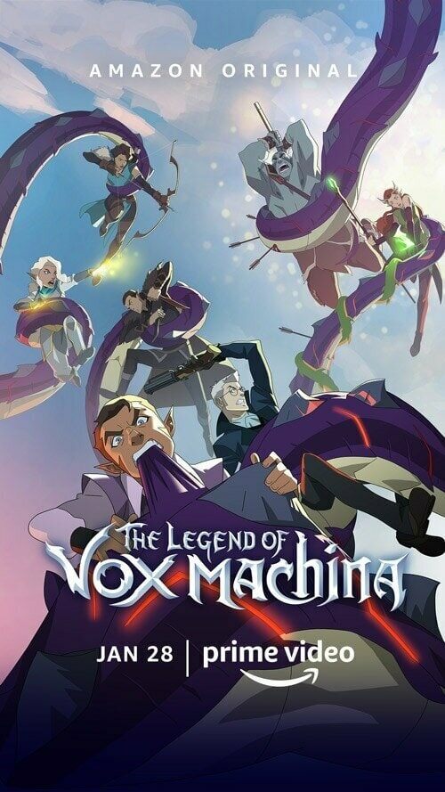 ​​Легенда о Vox Machine / The Legend of Vox Machine (2022-...) D&D - культовая настольная игра, в которую я очень хочу сыграть.