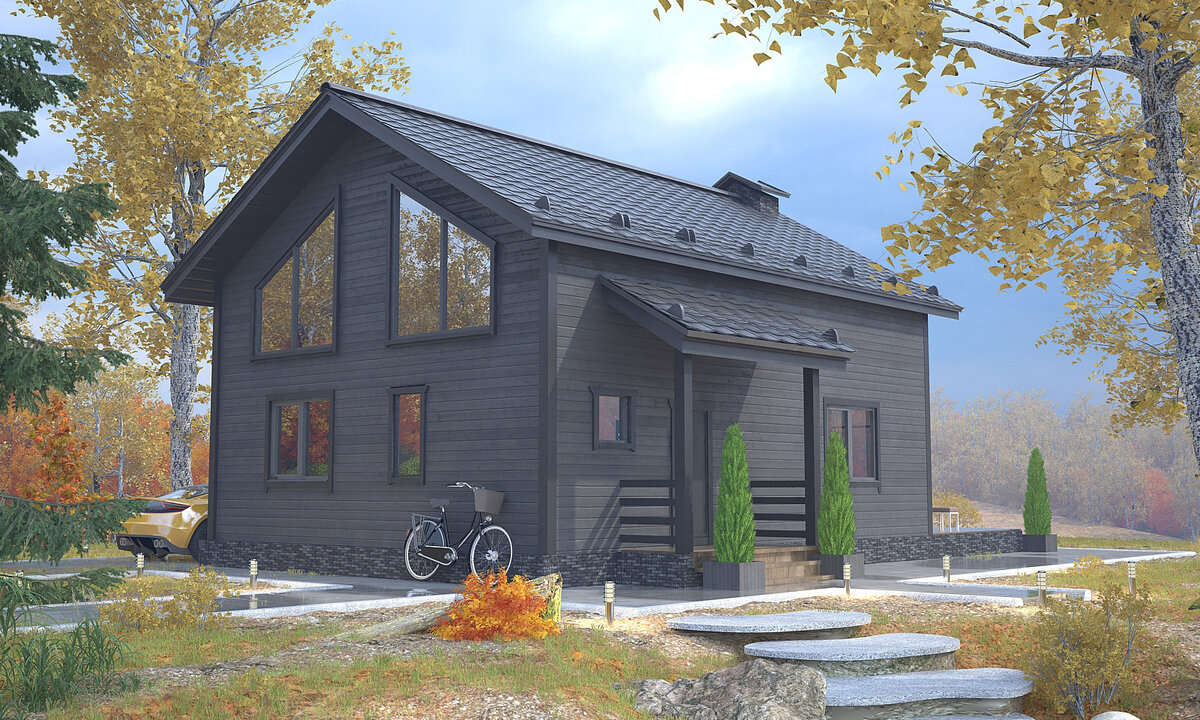 Дом в скандинавском стиле