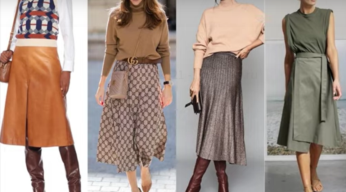 Примеры юбок для типа фигуры "Нижний треугольник"