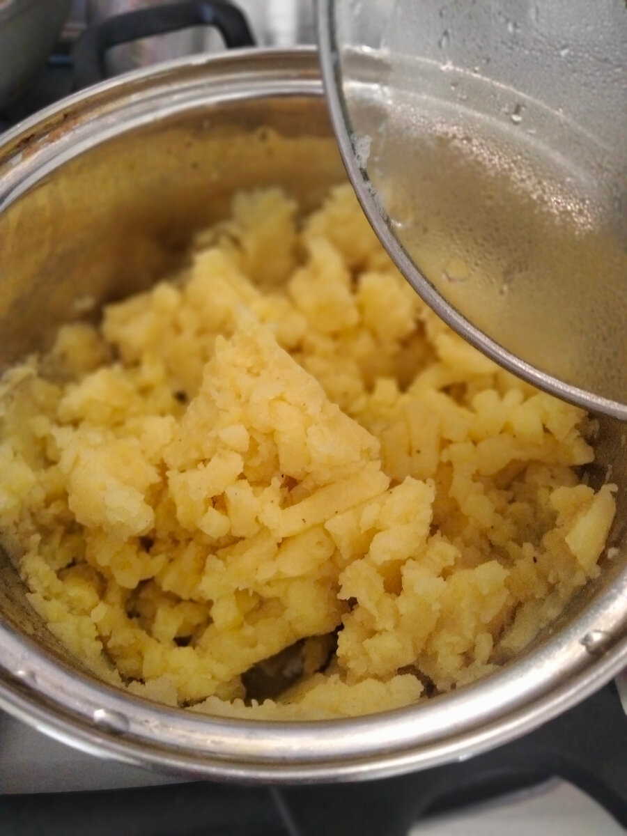 Картошка в вареники