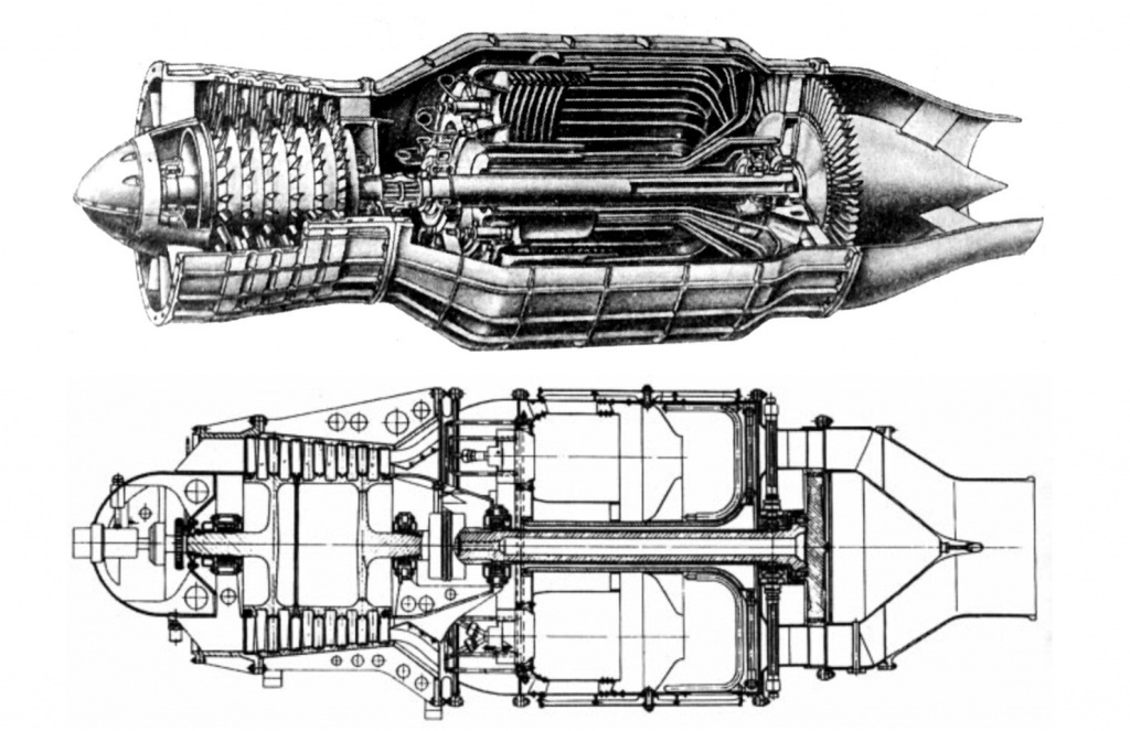 Турбореактивный двигатель РД-1 © Объединенная двигателестроительная корпорация