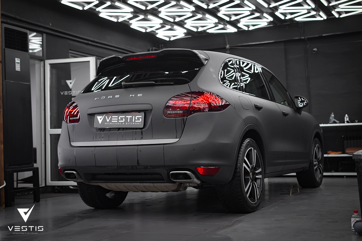 Porsche Cayenne — Рестайлинг передней части в стиле E3 и задней части в стиле 958.2