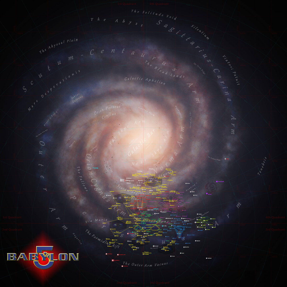 Вавилон 5 карты. Вавилон 5 карта. Карта Вселенной Вавилон 5. Вавилон 5 Галактика. Babylon 5 Map of Galaxy.