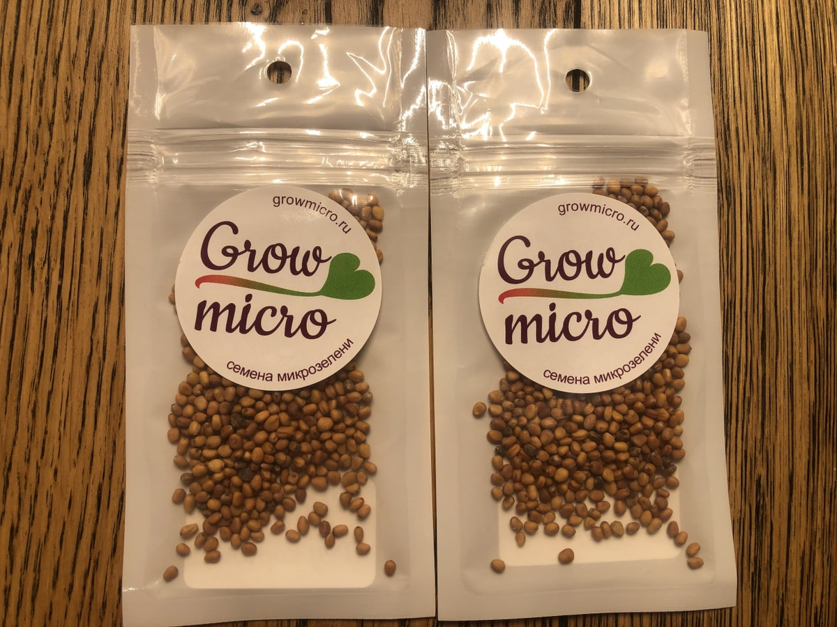 Семена редиса для микрозелени.