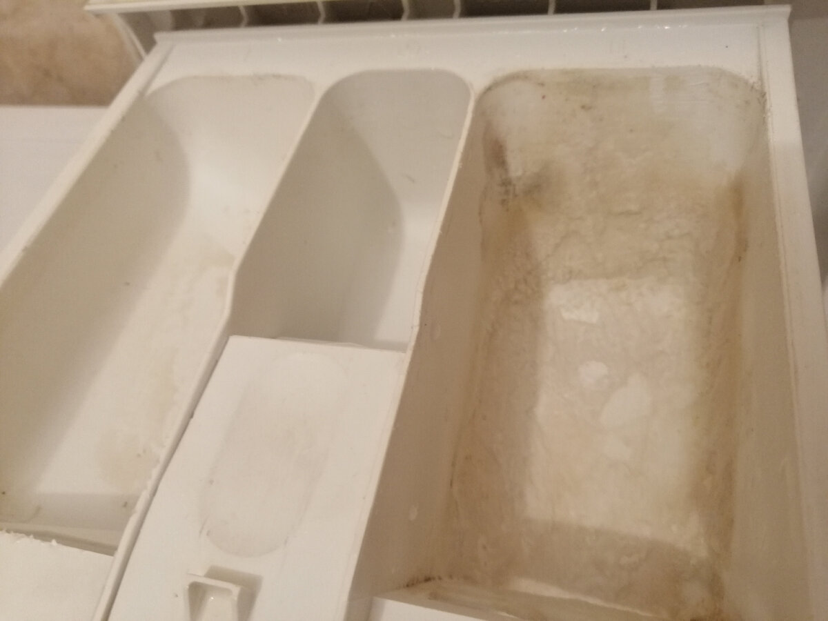 Так выглядел мой лоток спустя тринадцать лет эксплуатации машинки