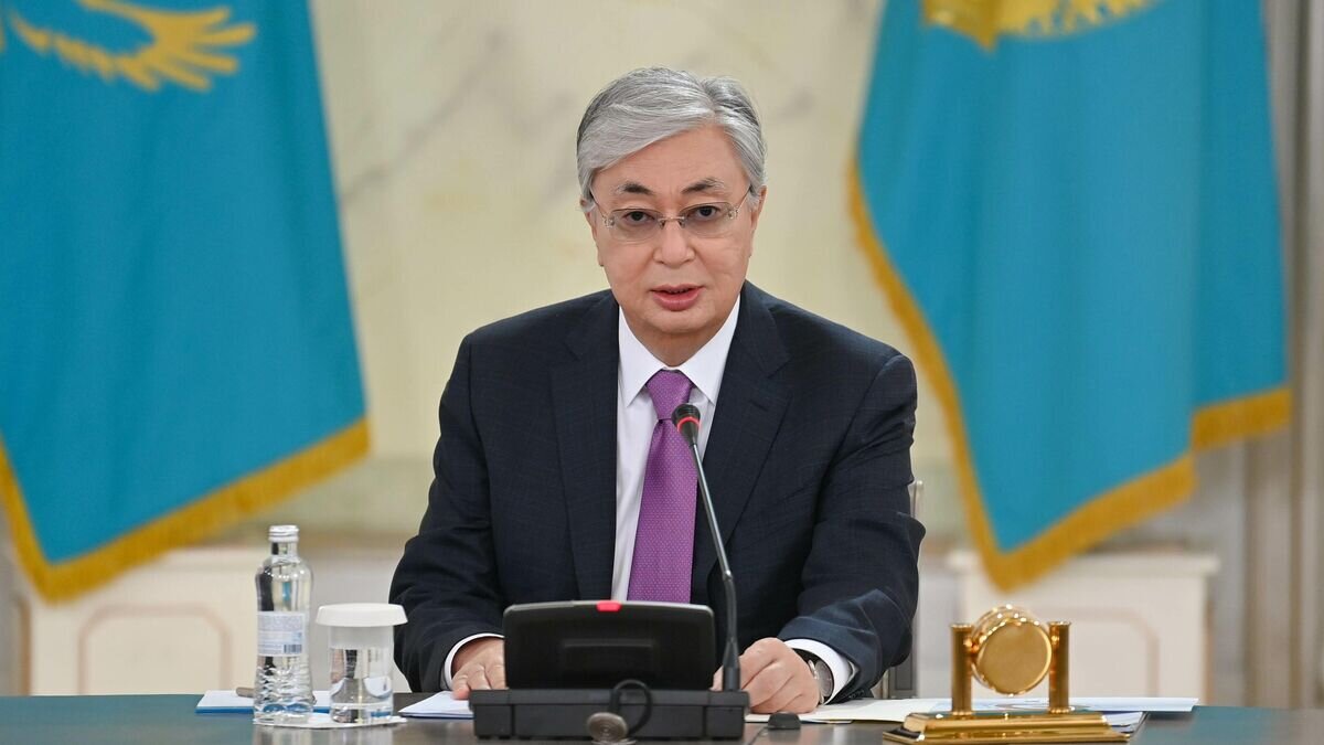    Президент Казахстана Касым-Жомарт Токаев© Фото : пресс-служба президента Республики Казахстан