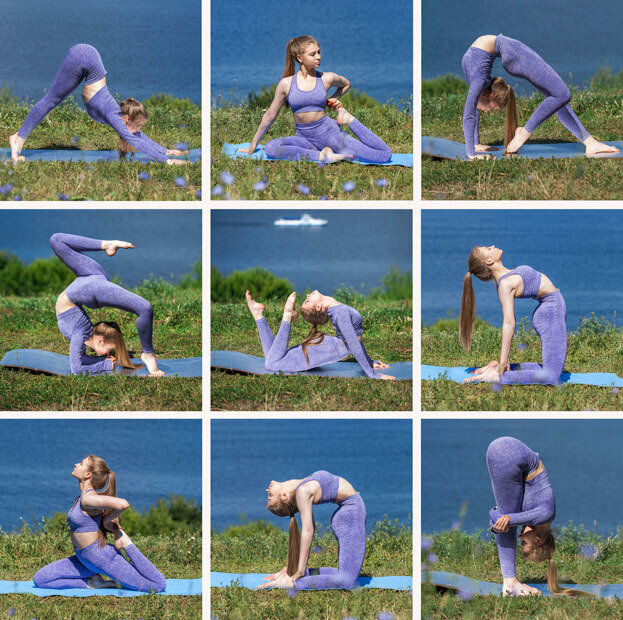     Упражнения на растяжку.