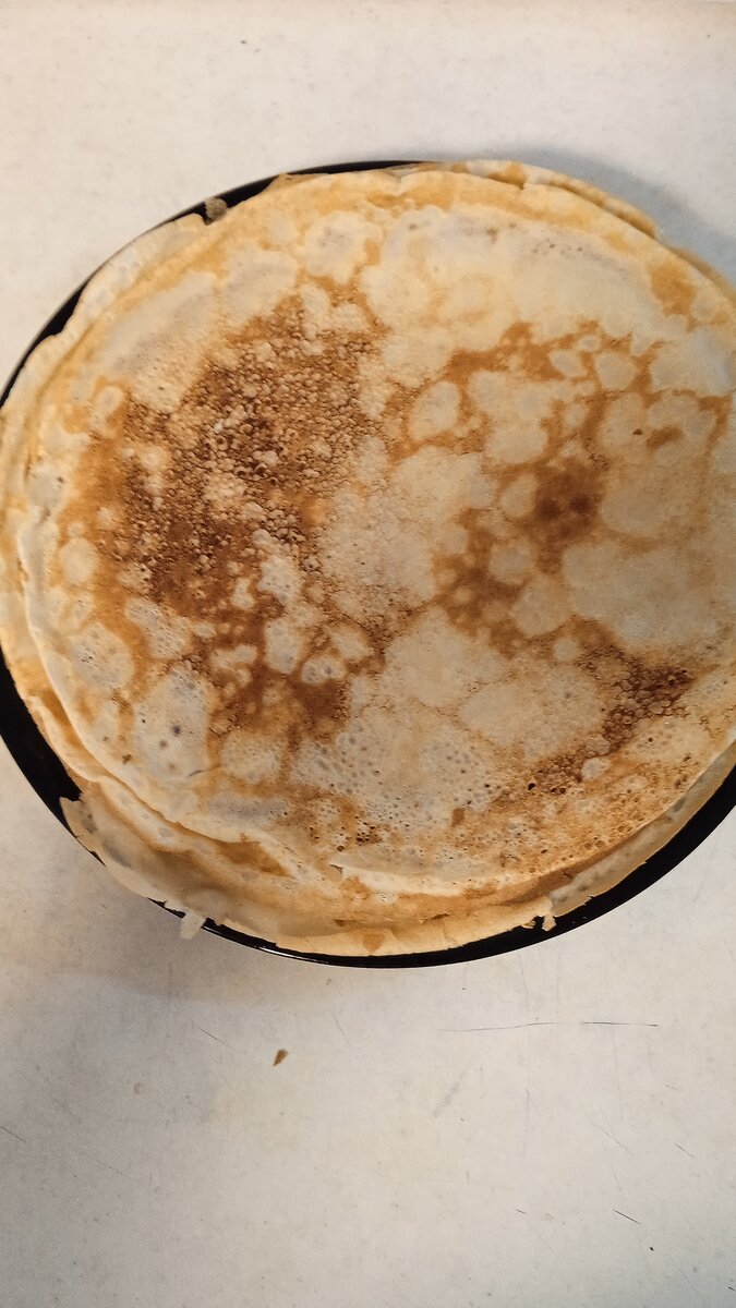 Зато был повод блины испечь.