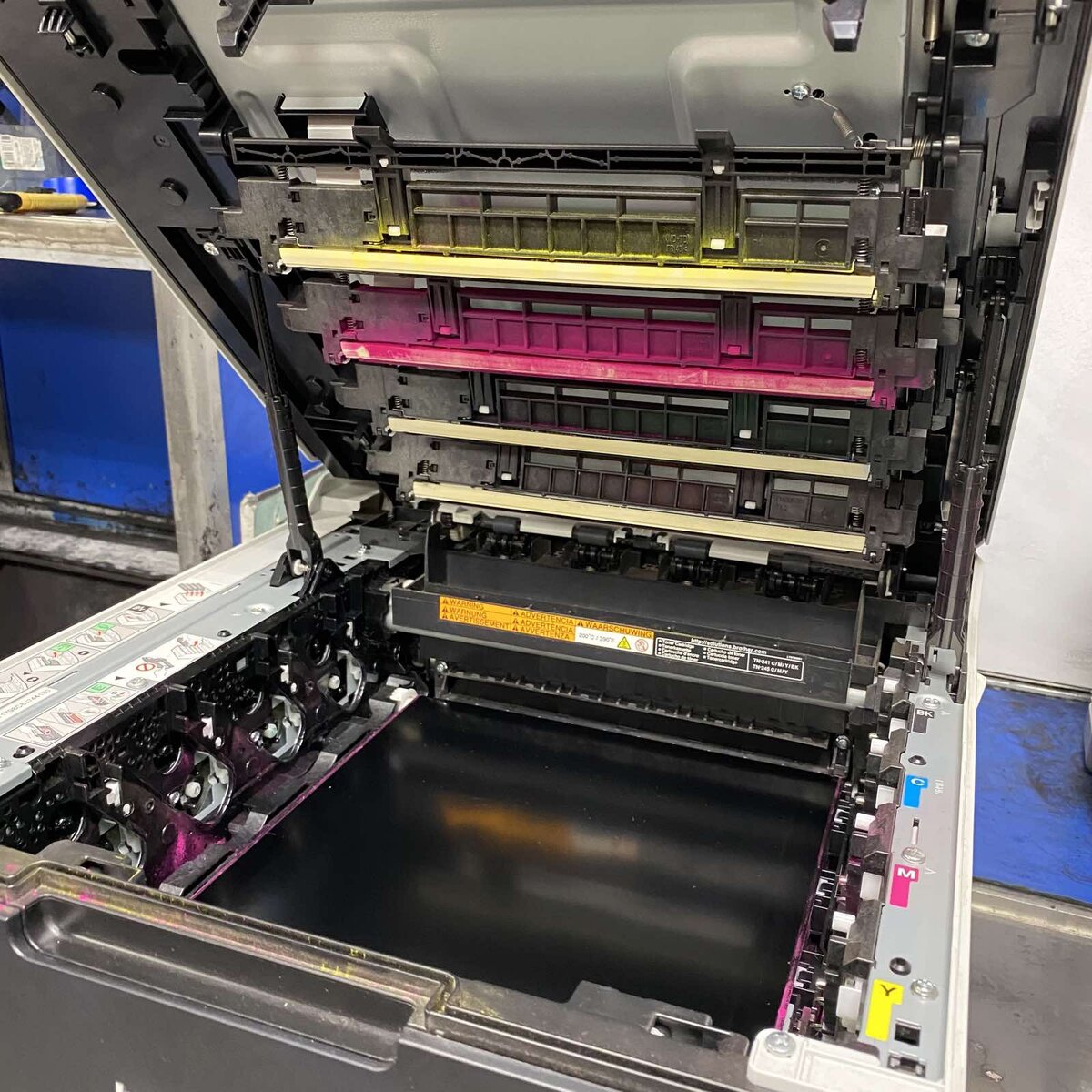 Плохо печатает принтер после заправки картриджа