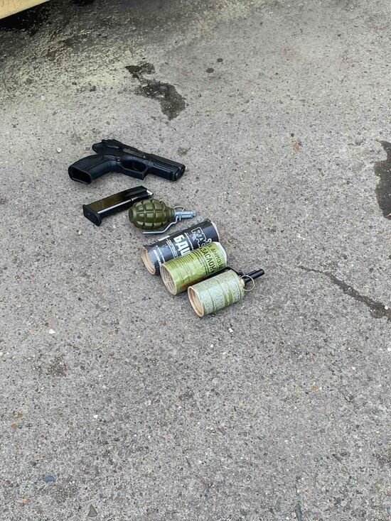     Фотография предоставлена очевидцем инцидента