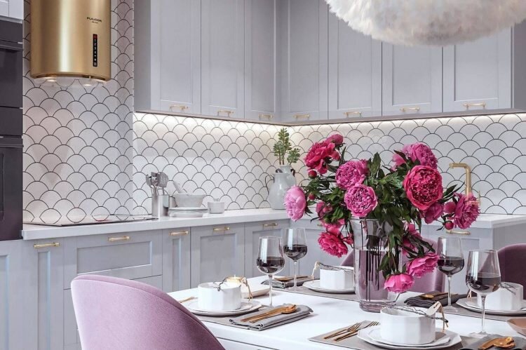 Нежно, воздушно и элегантно. Квартира в нейтральных оттенках с приятными, теплыми акцентами