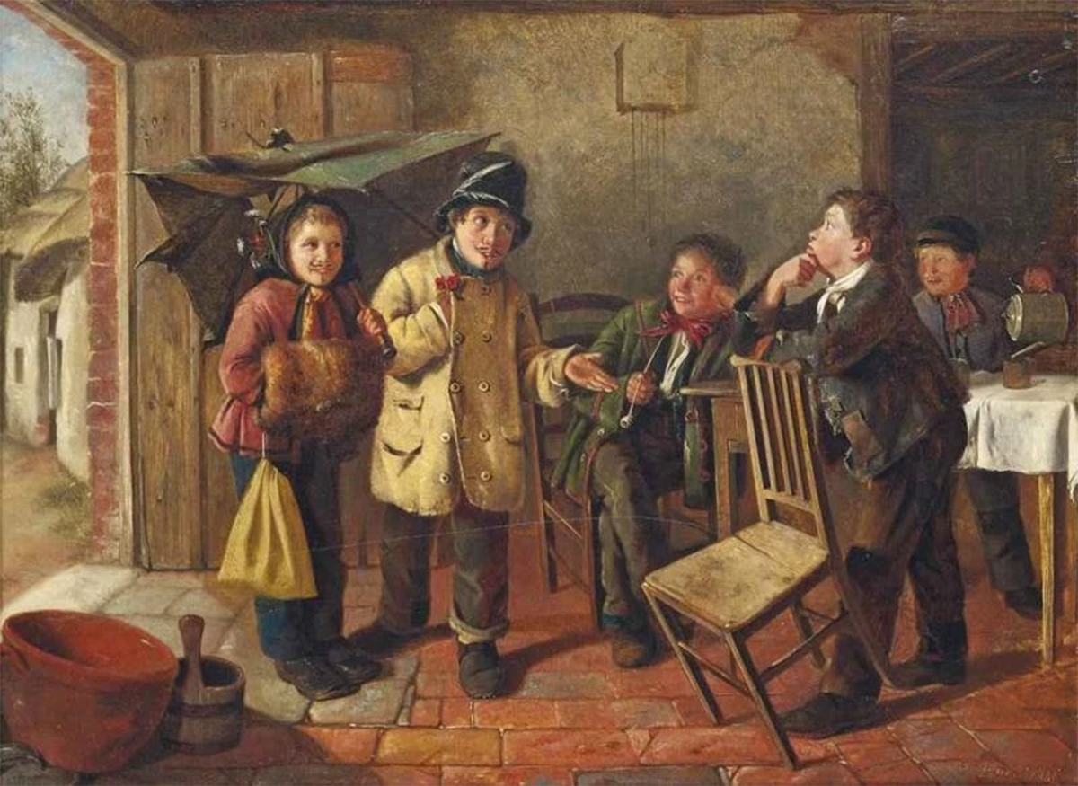 Картины рассказывают. Charles Hunt (1803-1877). Чарльз Хант. Художник Charles Hunt. The Love Letter. Charles Hunt.