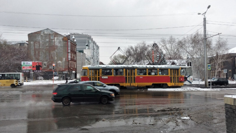     Снег выпал в Барнауле и Алтайском крае 24.10.2022. Altapress.ru