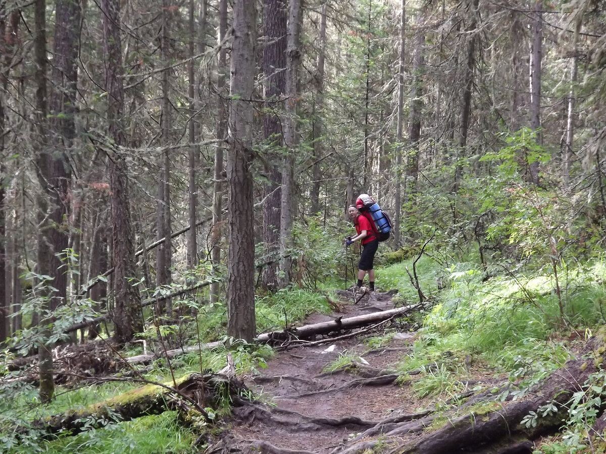На Аккемской тропе.