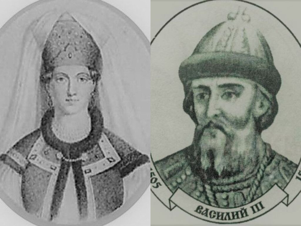 Елена Глинская и Василий III