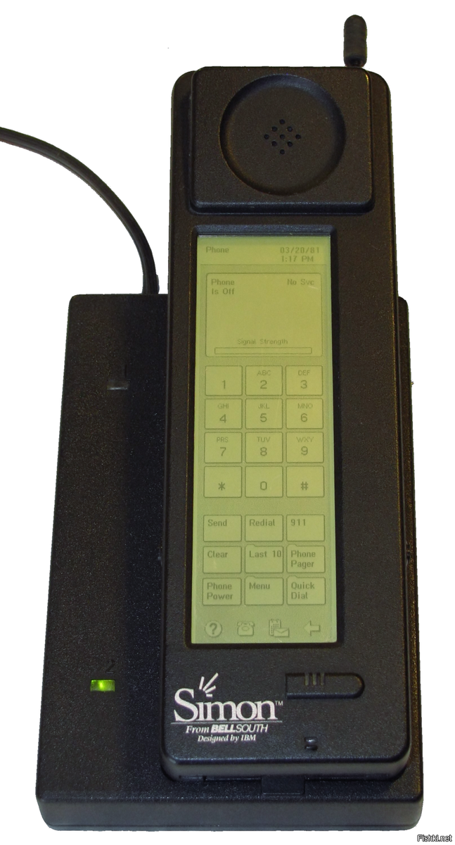Первый сенсорный телефон. Первый смартфон Simon, IBM. IBM Simon 1994. IBM Simon personal Communicator (1993 год). IBM Simon первый в мире смартфон.