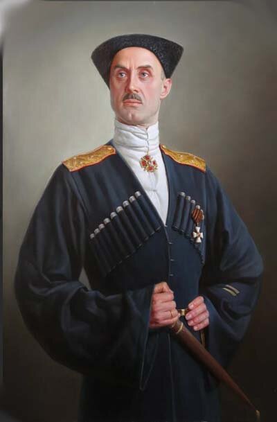 Руководитель белой армии в 1920 году барон Петр Николаевич Врангель (1878 — 1928)