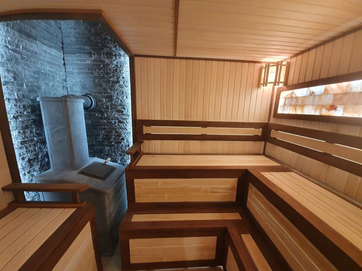 Баня по-белому