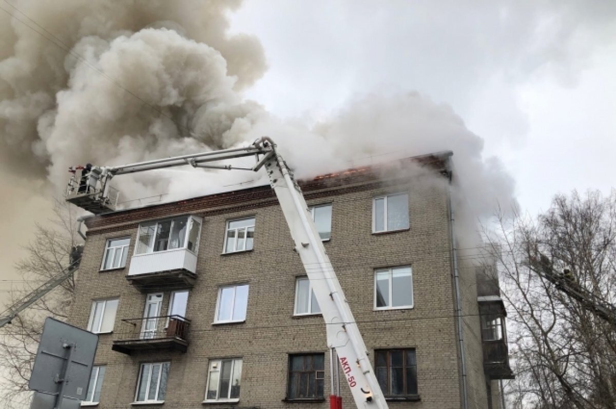    Пенсионер получил ожог кожи головы при пожаре в томском селе