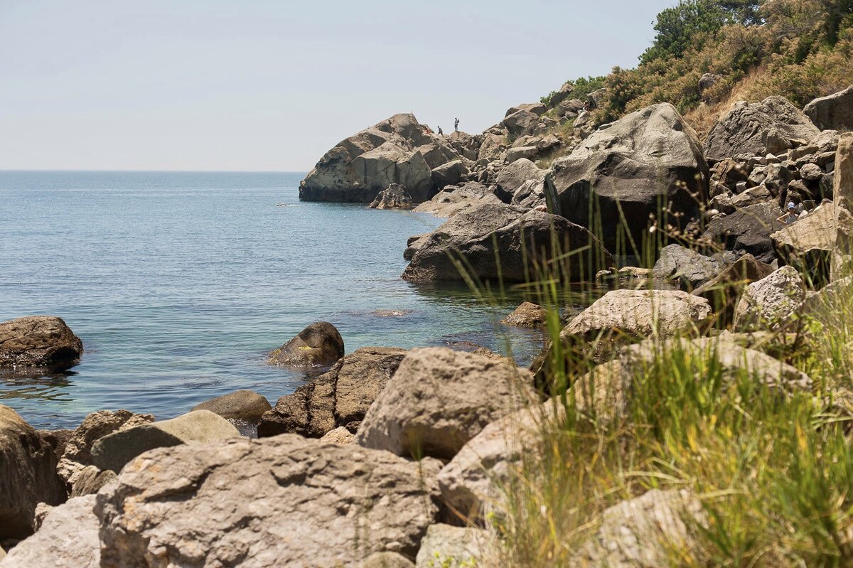 Алупка Крым песчаный пляж