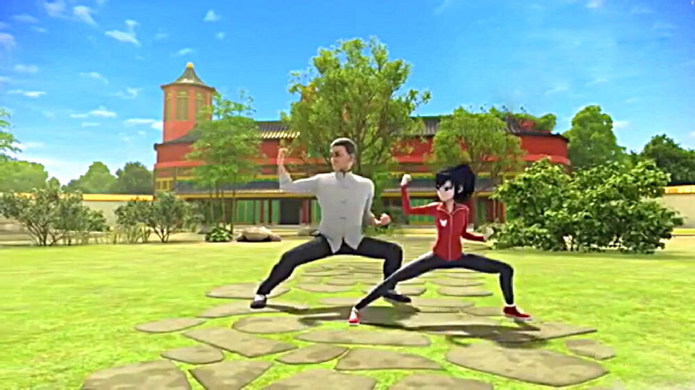 Мастер восточных единобрств обучает Фейт