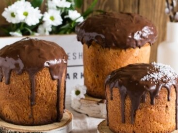 Кулич " Особый" фото из книги "Пасхальная выпечка" Юлия Леликова 