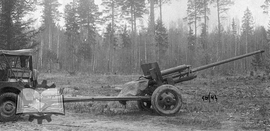 Вторая серийная ЗИС-2 выпуска апреля 1943 года.