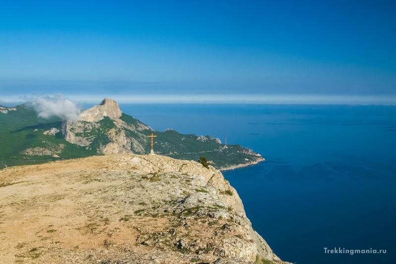 Горы в Крыму Наблюдаемые со Севастопольского шоссе