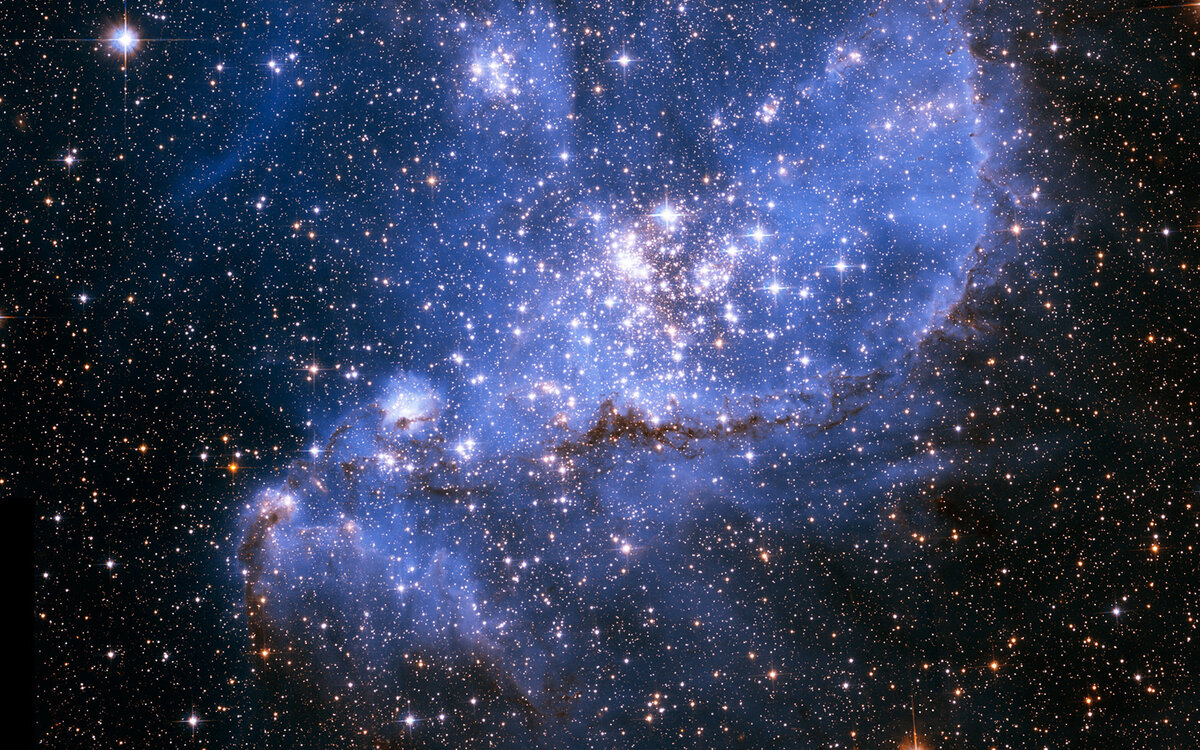 Фотографии космоса с телескопа «Хаббл». Фото: NASA, ESA and A. Nota (STScI/ESA)