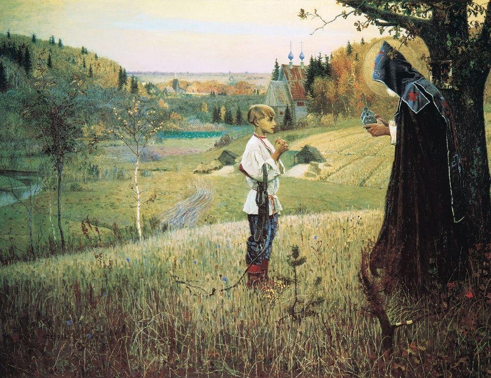 «Видение отроку Варфоломею» –  1890