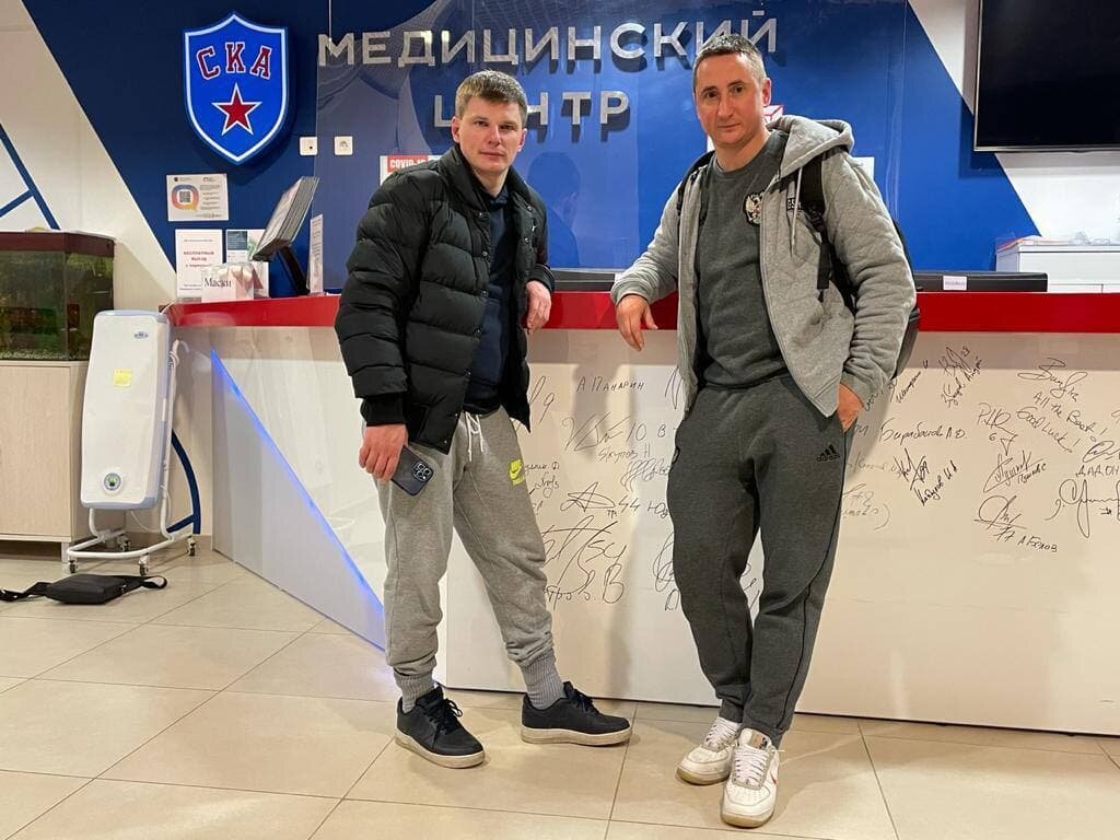 Андрей Аршавин хоккей