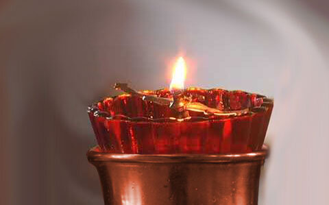 Огонь на Пасху