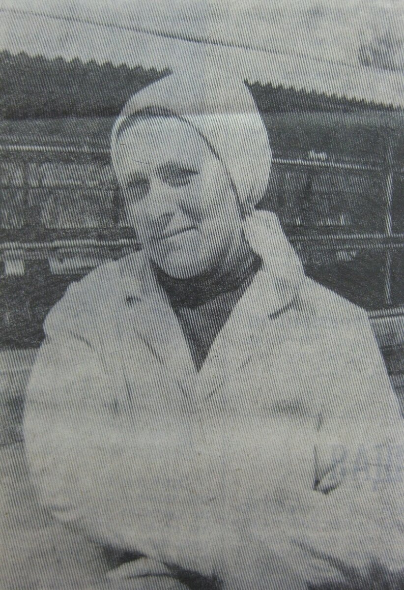1987 год, Соловьёвка, Саськова Нина Павловна, фото из газеты "Авангард" 