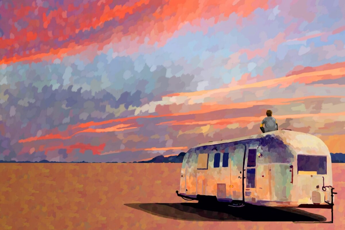 Стилизованная обложка книги