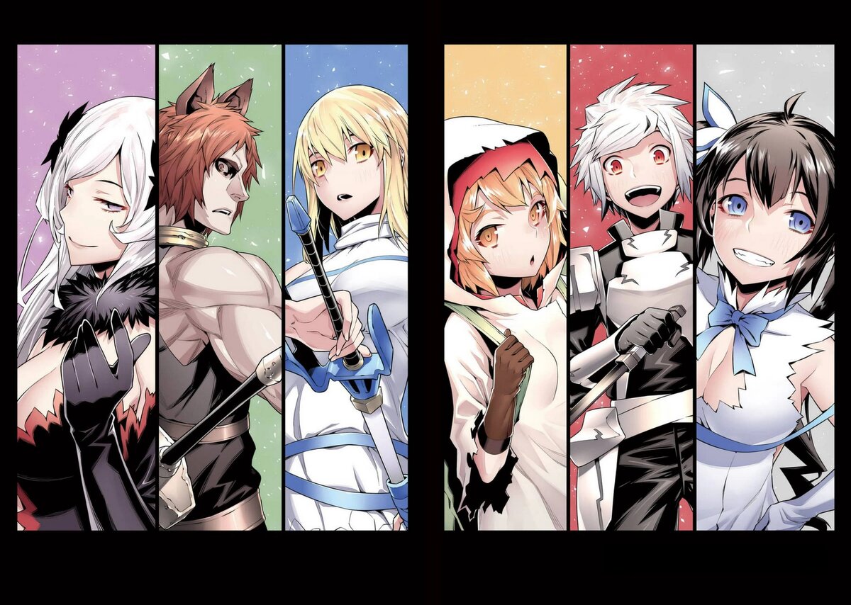 Богам стало скучно, и они сошли в мир, оставив себе минимум атрибутов божественности – бессмертие, предвидение и чуточку силы, чтобы поддерживать своих последователей. Город Орарио, где высится огромный донжон, работает на искателей приключений самых разных рас, которые собираются в кланы, возглавляемые многочисленными богами. Отдельной силой в городе является Гильдия – она и банк, и обменное бюро, и биржа. Боги же навек избавились от скуки: ведь кроме руководства кланом, можно развивать бизнес, творить интриги, отбирать чужие человеческие игрушки – в общем, вести нормальную полноценную жизнь.