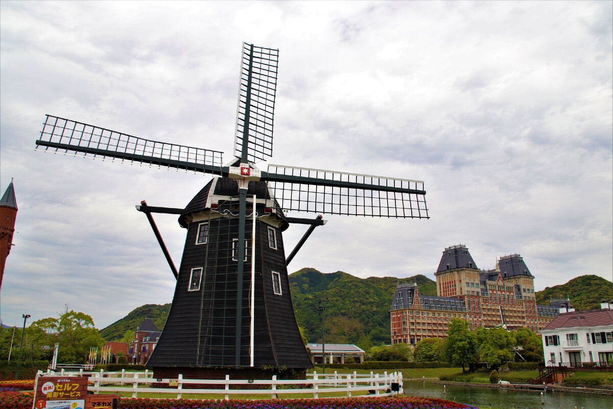 В тематическом парке Huis ten Bosch