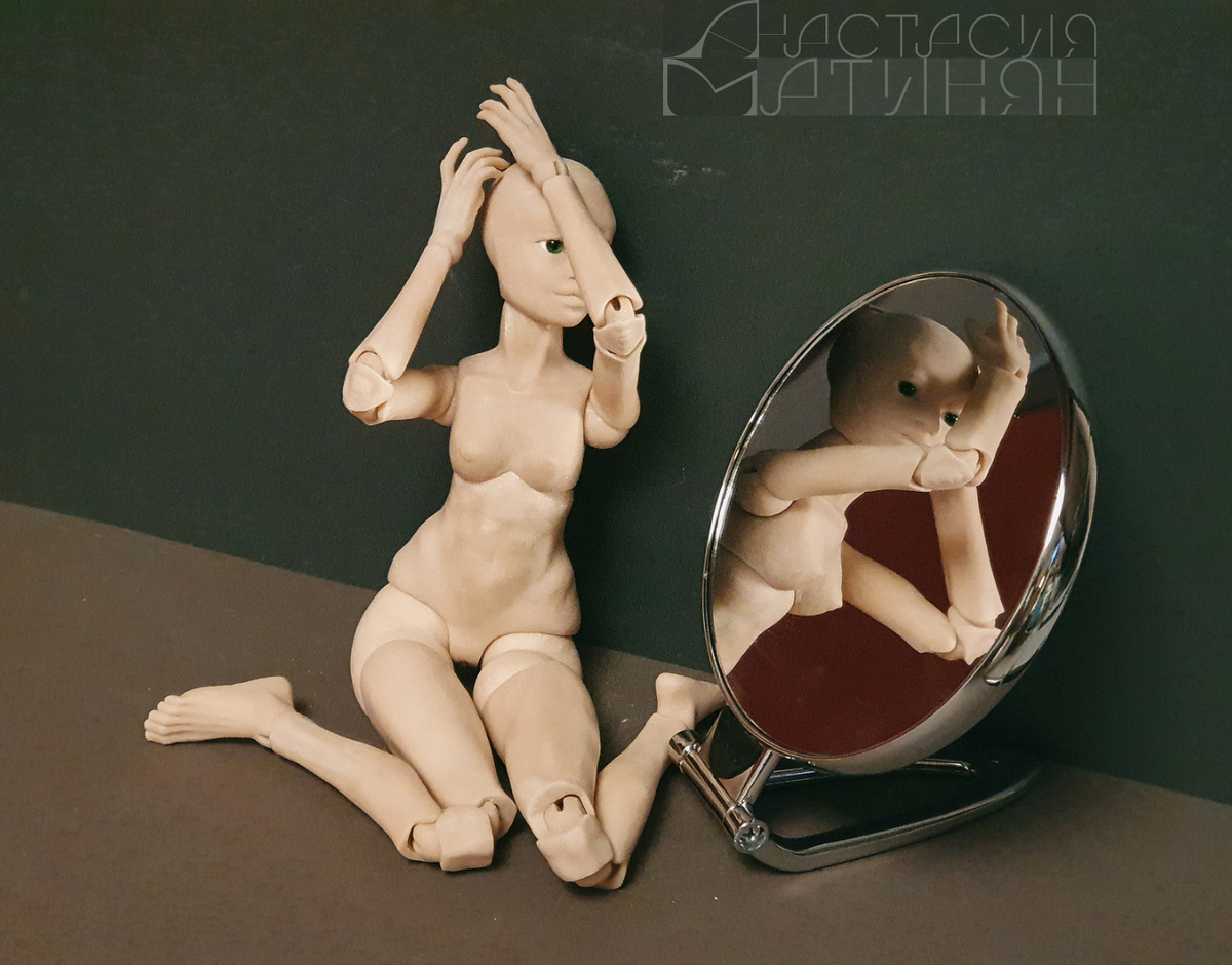 Кукла BJD процесс. Автор Анастасия Матинян