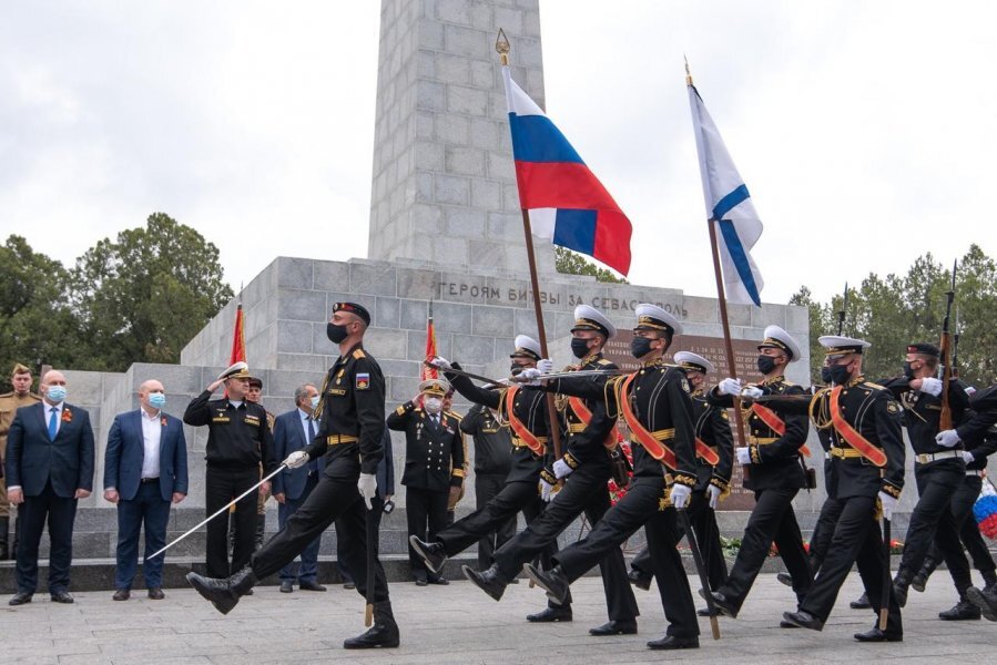 День Победы в Севастополе. 