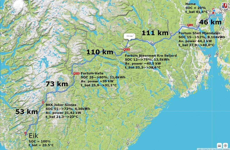 Маршрут движения домой