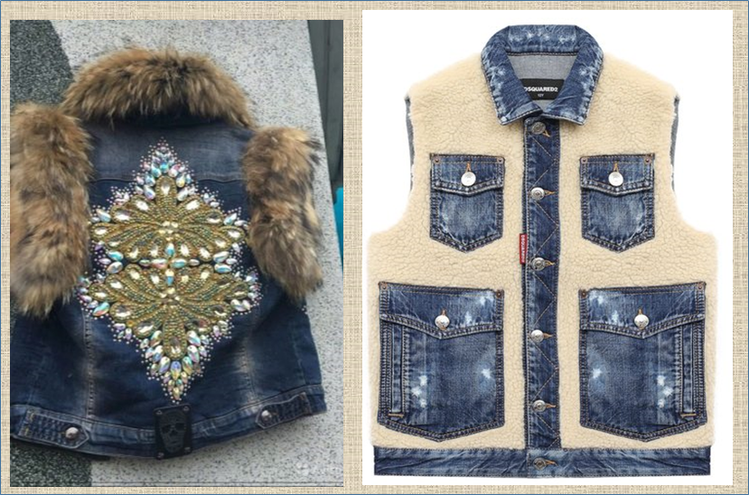 Переделка: вторая жизнь вещей | Denim vest, Jackets, Vest