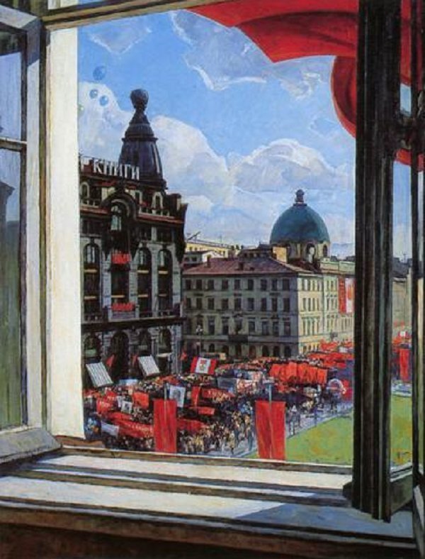 Пантюхин Юрий Петрович (род. 1938) Первомай на Невском